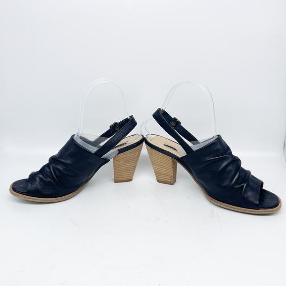 Paul Green Women's Raquel Slingback Heeled Sandals Black Size UK 5 US 7.5 - Picture 6 of 12